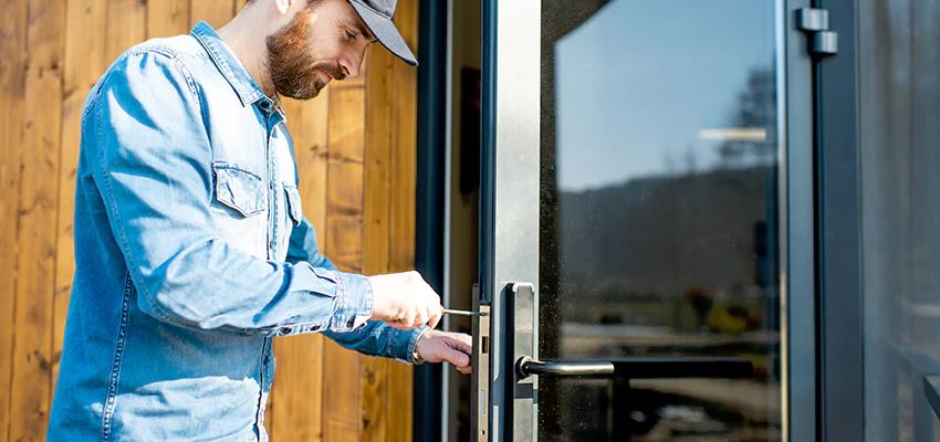 Frameless Glass Storefront Door Locks Replacement in Parkway, CA